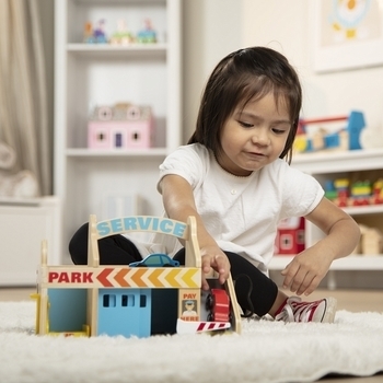 Дерев'яний ігровий набір Melissa&Doug СТО (MD19271) - Pampik - 5