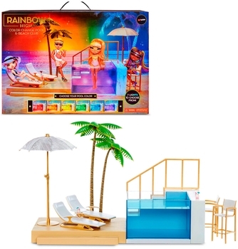 Ігровий набір для ляльок Rainbow High Pacific Coast - Вечірка біля басейну - Pampik - 2