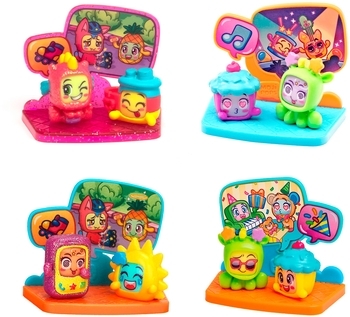 Набор фигурок Moji Pops S1 Коробочка приключений: 2 фигурки и сцена (PMP1D612IN00) - Pampik - 2