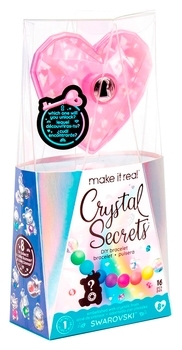 Набор для создания шарм-браслетов Make it Real Кристальный секрет (MR1711) - Pampik