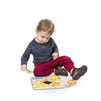 Зеркальный формовой пазл с пушистыми домашними животными Melissa&Doug (MD1898) - Pampik - 3