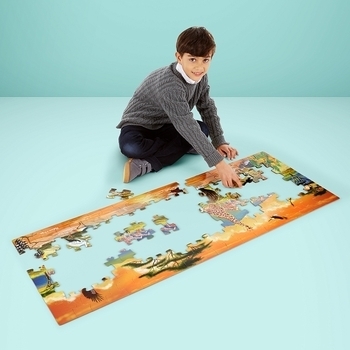 Мега-пазл Melissa&Doug Сафарі, 100 ел. (MD12873) - Pampik - 6