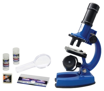 Мікроскоп Eastcolight збільшення до 600 разів, синій (ES21331) - Pampik