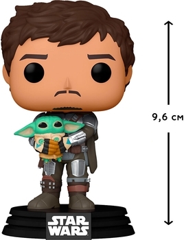 Ігрова фігурка Funko Pop, Мандалорець з Грогу (54525) - Pampik - 2