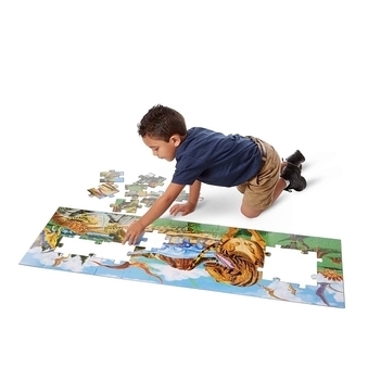 Мега-пазл Melissa&Doug Страна динозавров, 48 эл. (MD10442) - Pampik - 4
