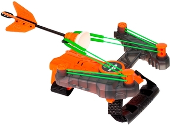 Іграшкова цибуля на зап'ястя Zing Air Storm Wrist bow, помаранчевий - Pampik - 2