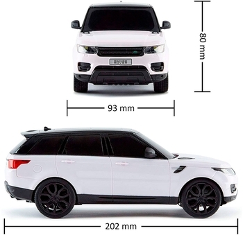 Автомобиль KS Drive на р/у Land Rover Range Rover Sport 1:24, 2.4Ghz, белый (124GRRW) - Pampik - 5