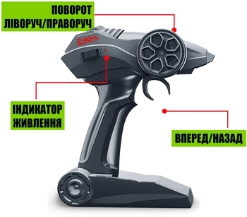 Машинка на радіокеруванні Sulong Toys Off-road Crawler Speed ​​Team, чорний - Pampik - 3