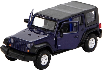 Автомодель Bburago Jeep Wrangler Unlimited Rubicon, 1:32, в асортименті - Pampik - 4