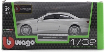 Автомодель Bburago Mercedes-Benz Cl-550, 1:32, в асортименті - Pampik - 8