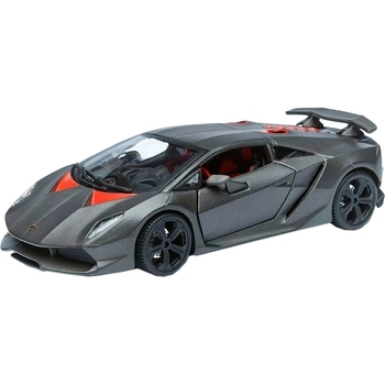Автомодель Bburago Lamborghini Sesto Elemento, 1:24, серый металлик - Pampik