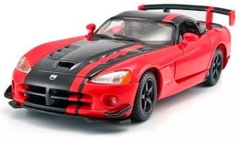 Автомодель Bburago Dodge Viper Srt10 Acr, 1:24, красный (18-22114) - Pampik - 2