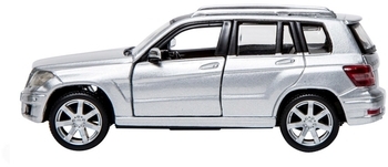 Автомодель Bburago JMercedes Benz Glk-Class, 1:32, срібний - Pampik