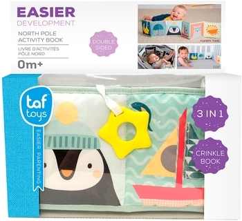 Розвиваюча книжка-розкладачка Taf Toys Полярне сяйво - Веселі пригоди - Pampik - 7