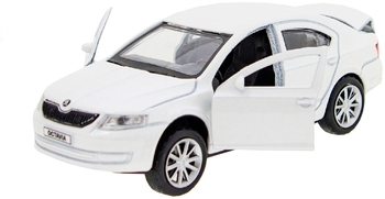 Автомодель Technopark Skoda Octavia, білий - Pampik - 3