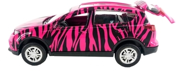 Автомодель Technopark Glamcar Toyota RAV4, брусничний - Pampik - 3