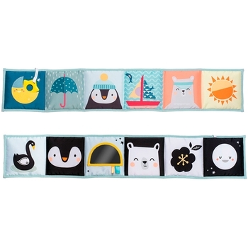 Розвиваюча книжка-розкладачка Taf Toys Полярне сяйво - Веселі пригоди - Pampik