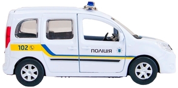 Автомодель Technopark Renault Kangoo Поліція - Pampik - 5