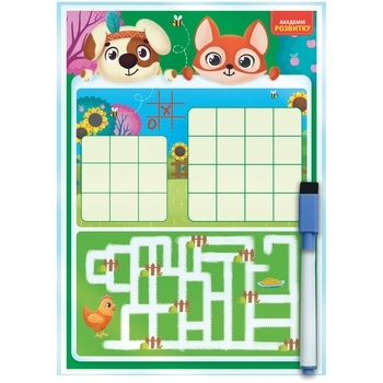 Дошка-тренажер Vladi Toys Розважальна (VT5010-30) - Pampik