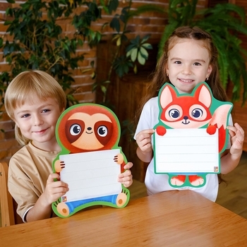 Магнітна дошка з маркером Vladi Toys Лисиця (VT3601-21) - Pampik - 5