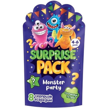Набір сюрпризів Vladi Toys Surprise pack Monster party (VT8080-03) - Pampik