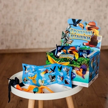 Іграшка-сюрприз #sbabam Стретч Тропічні пташки, в асортименті (14-CN-2020) - Pampik - 6