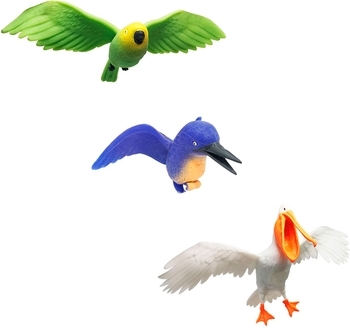 Іграшка-сюрприз #sbabam Стретч Тропічні пташки, в асортименті (14-CN-2020) - Pampik - 3