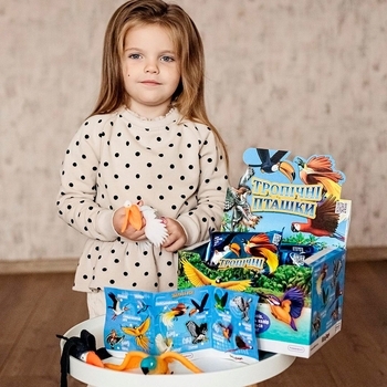 Іграшка-сюрприз #sbabam Стретч Тропічні пташки, в асортименті (14-CN-2020) - Pampik - 7