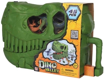 Ігровий набір Chap Mei Dino Valley, Діно Dino Scull Bucket (542029) - Pampik - 5