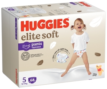 Підгузки-трусики Huggies Elite Soft Pants 5 (12-17 кг), 68 шт. - Pampik - 2