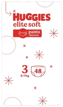Підгузки-трусики Huggies Elite Soft Pants 3 (6-11 кг), 96 шт. - Pampik - 3