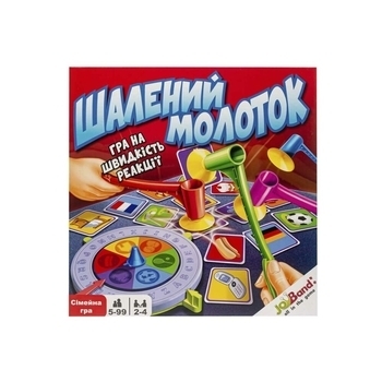 Настольная игра JoyBand Сумасшедший молоток, (укр.) - Pampik