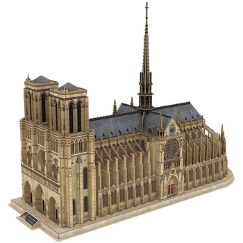 Трехмерная головоломка-конструктор CubicFun Нотр-Дам де Пари (MC260h) - Pampik