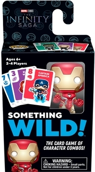 Настільна гра з картками Funko Something Wild Залізна людина (60495) - Pampik