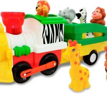 Ігровий набір Kiddieland Паровоз Лімпопо, укр. (56903) - Pampik - 3