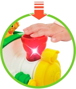 Ігровий набір Kiddieland Паровоз Лімпопо, укр. (56903) - Pampik - 5