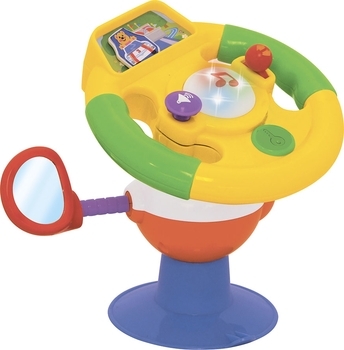 Іграшка на присоску Kiddieland Розумне кермо (58305) - Pampik - 2