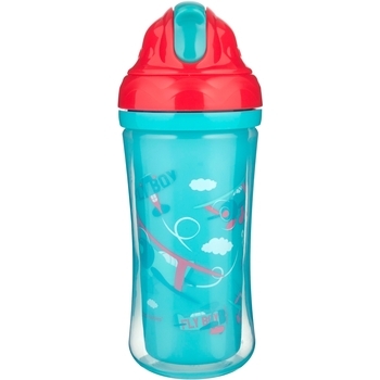 Поильник с силиконовым носиком Canpol Babies Самолеты, двойная стенка, 260 мл (74/052) - Pampik