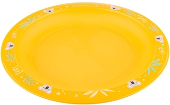 Набір посуду Canpol Babies Exotic Animals, жовтий - Pampik - 4