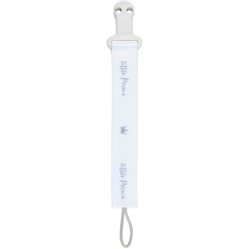 Цепочка к пустышке Canpol Babies Royal Baby, серый - Pampik