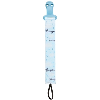 Цепочка к пустышке Canpol Babies Bonjour Paris, синий - Pampik