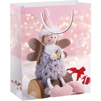 Подарунковий паперовий пакет Malevaro Andgel 1, 33x12,7x47,7 см (С21-073-1) - Pampik