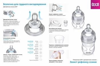 Набор для кормления Lovi Buddy Bear, 150 мл (0204exp) - Pampik - 2