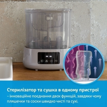 Стерилізатор Lovi електричний паровий з сушінням - Pampik - 15