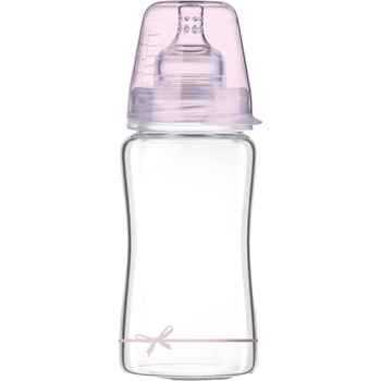 Пляшечка для годування Lovi Diamond Glass Baby Shower girl, 250 мл (74/204girl) - Pampik