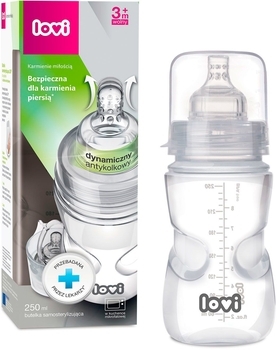Бутылочка Lovi самостерилизующаяся, super vent, 250 мл - Pampik - 2