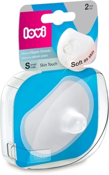 Накладки на груди Lovi Skin Touch силіконові, р.S, 2 шт. - Pampik - 2