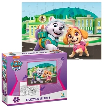 Пазл 2 в 1 Dodo Paw Patrol, 60 элементов (200161) - Pampik - 3