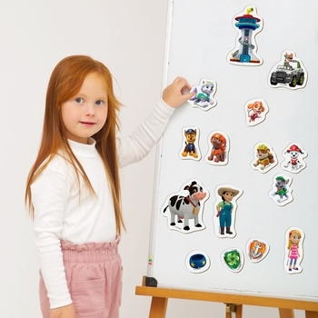 Набір магнітів Magdum Великий набір Щенячий патруль, 65 шт. (ML4034-16) - Pampik - 8