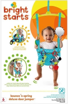 Стрибунець дитячий Bright Starts Bounce n Spring Deluxe (10410) - Pampik - 8